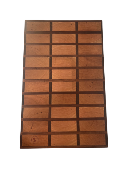 La Quadrillé - Bloc de boucher en bout de bois 23"x15"2"