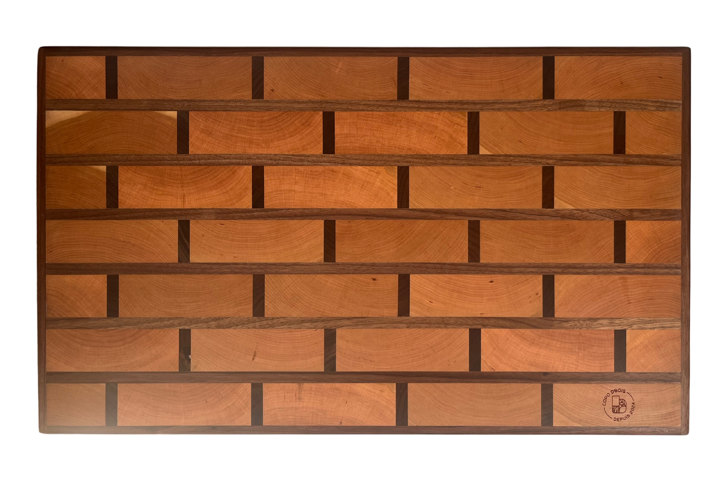 La Brique - Bloc de boucher en bout de bois 25"x15"2 3/4"