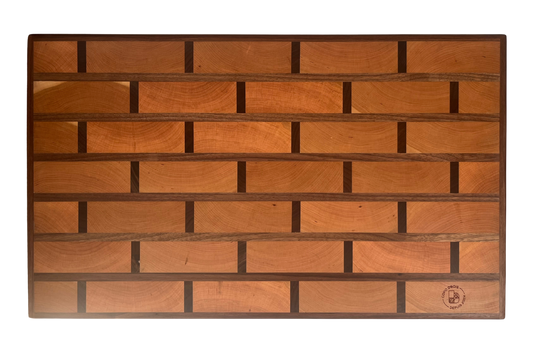 La Brique - Bloc de boucher en bout de bois 25"x15"2 3/4"