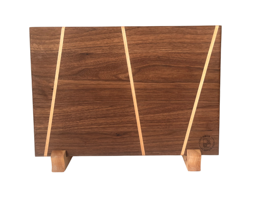 La Zig-Zag noire - Grande planche de présentation 18"x12,5"x1"