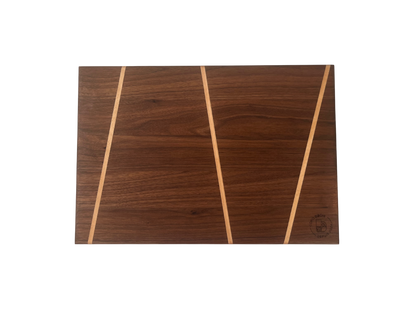 La Zig-Zag noire - Grande planche de présentation 18"x12,5"x1"