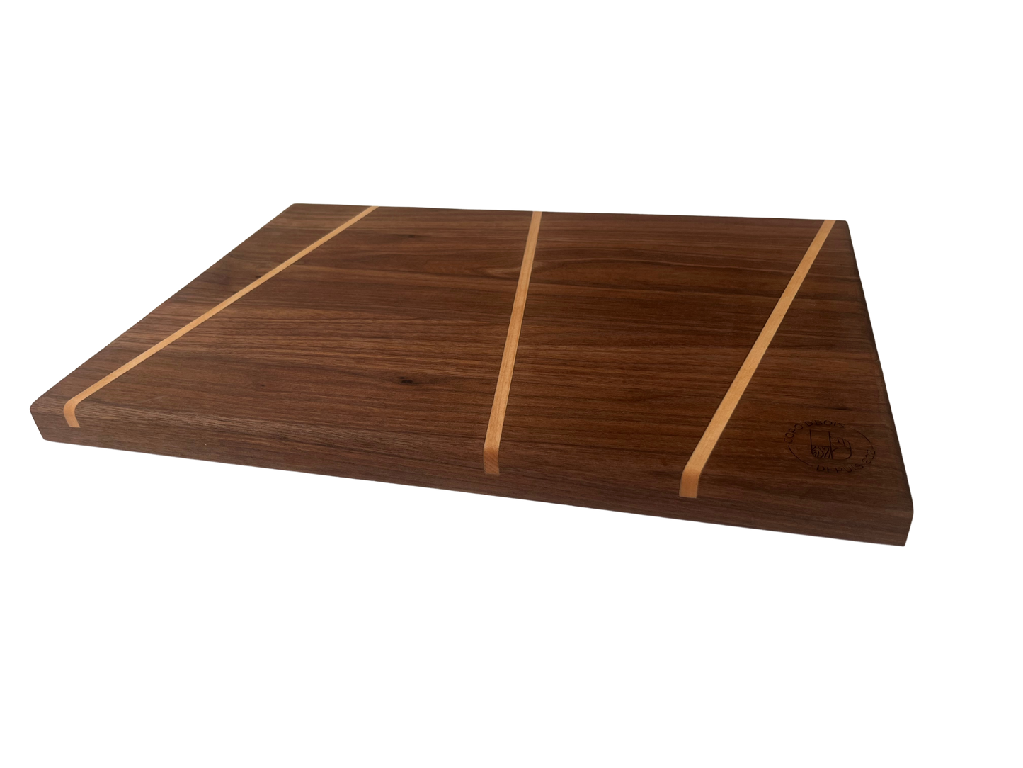 La Zig-Zag noire - Grande planche de présentation 18"x12,5"x1"