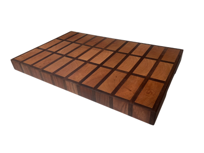 La Quadrillé - Bloc de boucher en bout de bois 23"x15"2"