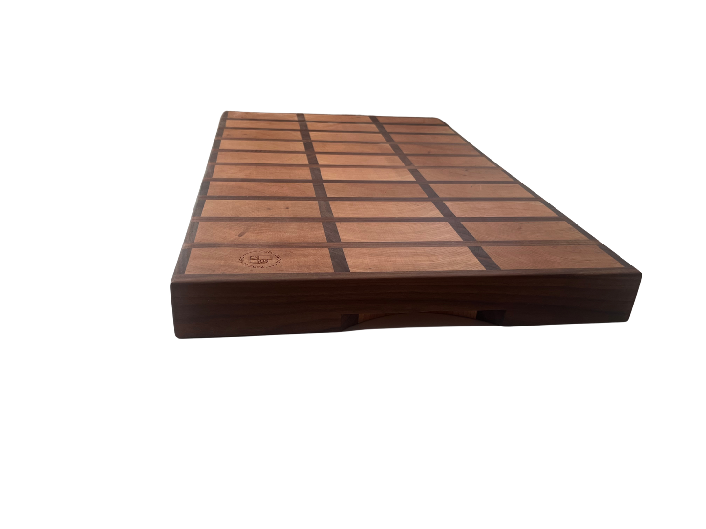 La Quadrillé - Bloc de boucher en bout de bois 23"x15"2"