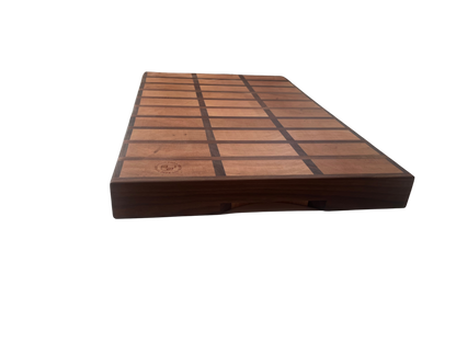 La Quadrillé - Bloc de boucher en bout de bois 23"x15"2"