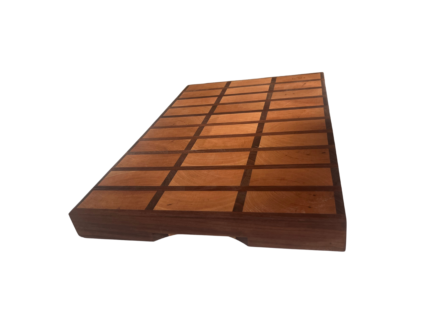 La Quadrillé - Bloc de boucher en bout de bois 23"x15"2"