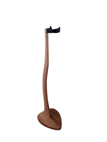 Élégant et sécuritaire : Le Support à Guitare Haut de Gamme en Bois Massif
