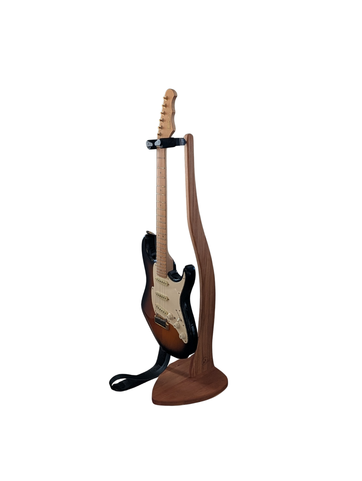 Élégant et sécuritaire : Le Support à Guitare Haut de Gamme en Bois Massif