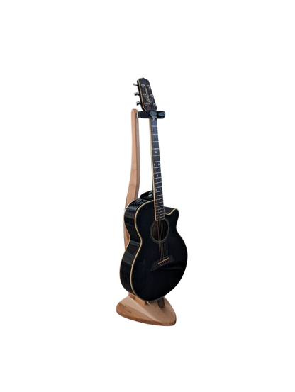 Élégant et sécuritaire : Le Support à Guitare Haut de Gamme en Bois Massif